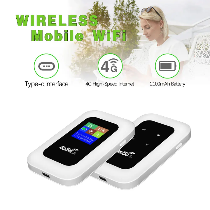 📡 Wi-Fi Universel Portable 4G/5G – Connexion Ultra-Rapide, Où Que Vous Soyez !