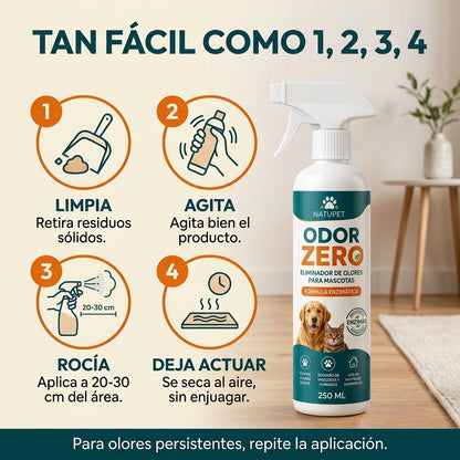ODOR ZERO | Adiós al Mal Olor de tu mascota