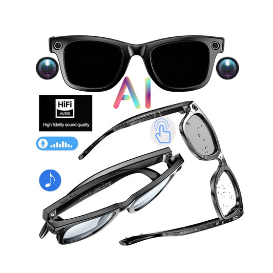 🕶️LUNETTES INTELLIGENTES AI – VOYEZ, ENTENDEZ, VIVEZ EN MAIN LIBRE ! 🎥🎧🤖