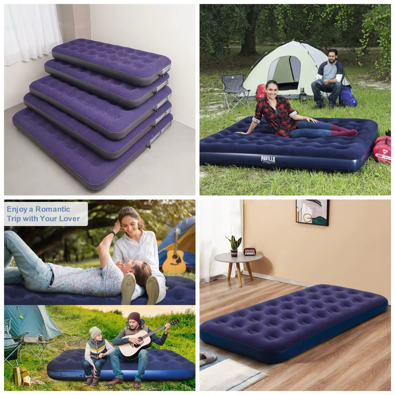 🔥 Matelas Gonflable Ultra-Confort – Votre Allié pour un Sommeil Parfait !