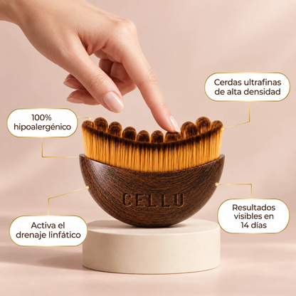 Cepillo facial Drenaje linfatico Masajea