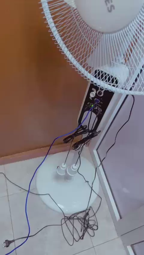 🌀 Ventilateur Solaire Rechargeable – Fraîcheur Autonome, Zéro Facture, Zéro Stress ! ☀️🔋